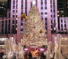 The Rockefeller Center Christmas tree is an iconic NYC holiday destination. Photo courtesy of Rockefeller Center 