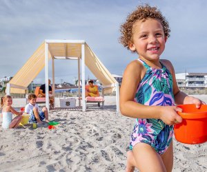 Enjoy the Cape May beach with extra amenities during a stay at Congress Hall. Photo courtesy the hotel