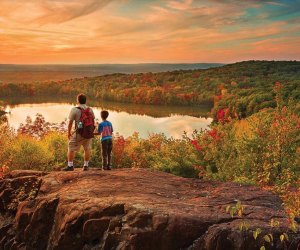 From rolling hills and lakes to scenic views and summits, there's great outdoor adventure for families at Connecticut state parks. Photo courtesy of Visit CT