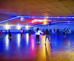 Flashing lights and a full floor make for a night of skating fun/Photo courtesy of Flickr