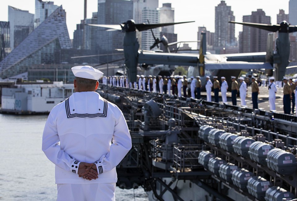 Guide to Fleet Week 2025 with Kids: Salute the Sailors, Tour the Ships, and More Fun for Families The Parade of Ships is always a highlight of Fleet Week in NYC. US Navy photo by Mass Communication Specialist 3rd Class Bradley Rickard
